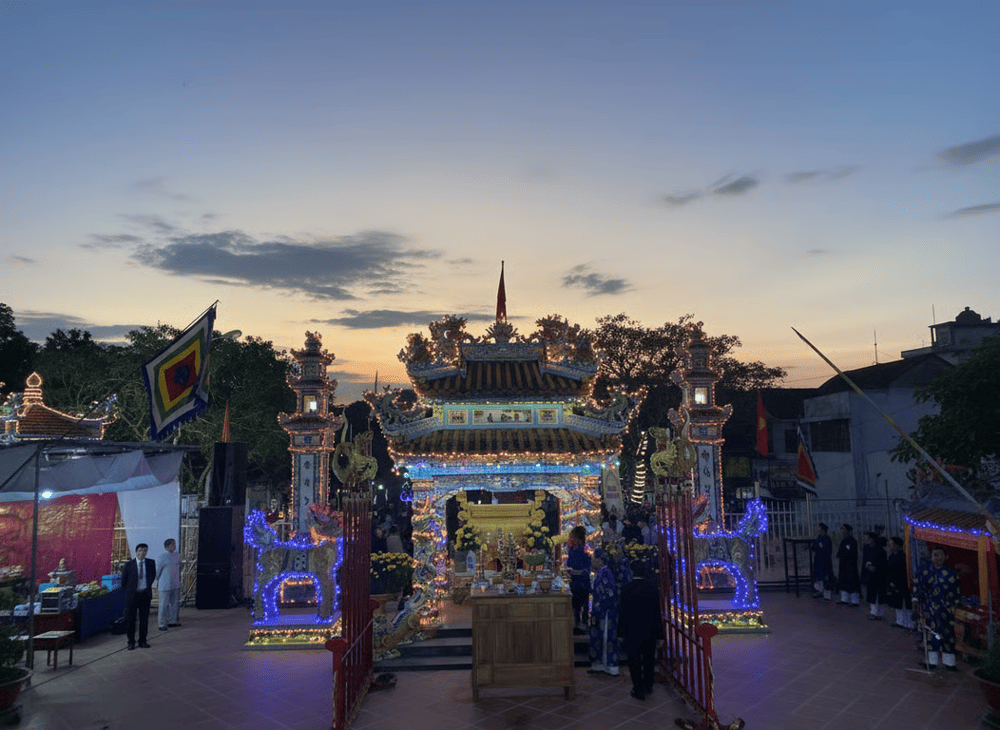 Thai Duong temple offers visitors a glimpse into the spiritual traditions and coastal beliefs of the local community